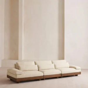 Sectional Sofa Japandi Style