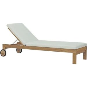 BALI TEAK GARDEN SUN LOUNGER