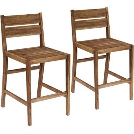 hollands teak bar chair natural