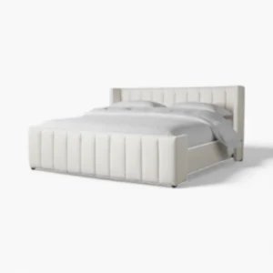 Helena Vertical Channel Upholstered Bed