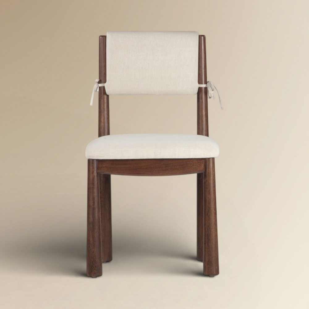 Polly Modern Teak Dining Chair Refined Scandi-Chic Seating