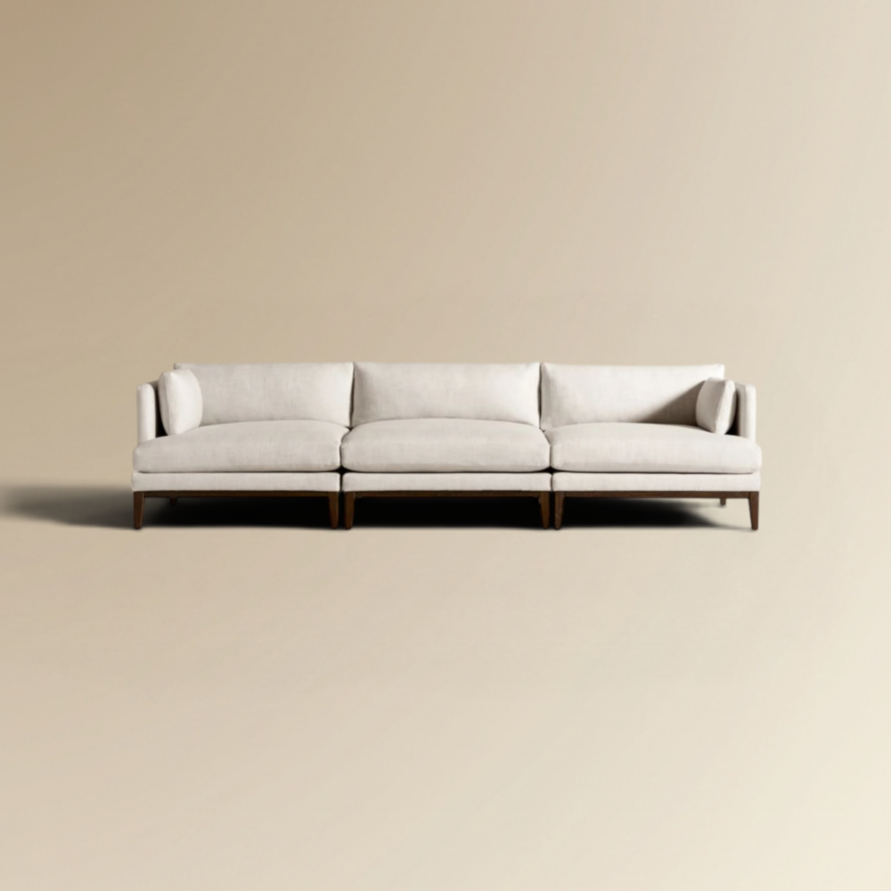 Mona Modular Sofa Contemporary Linear Refinement