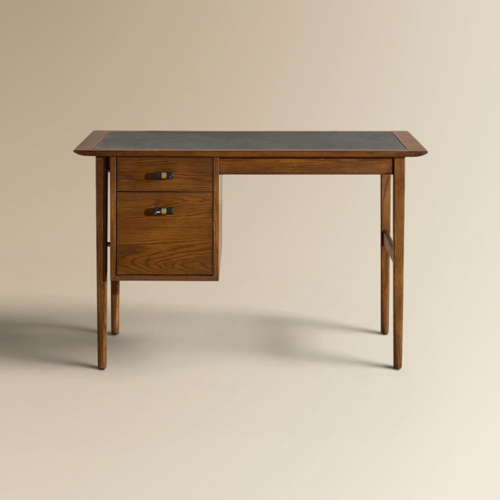 Oslo Desk Mid-Century Minimalism & Architectural Detail